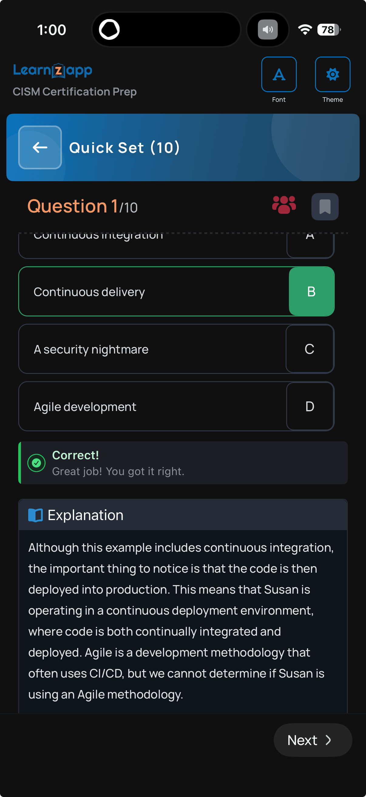 Detailed Answer Explanations
